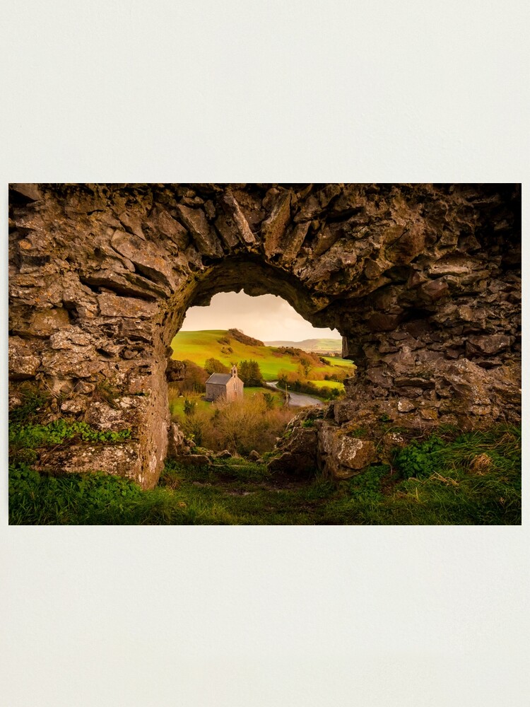 Lámina Fotográfica «Paisajes Irlandeses, La Roca Del Castillo De ...