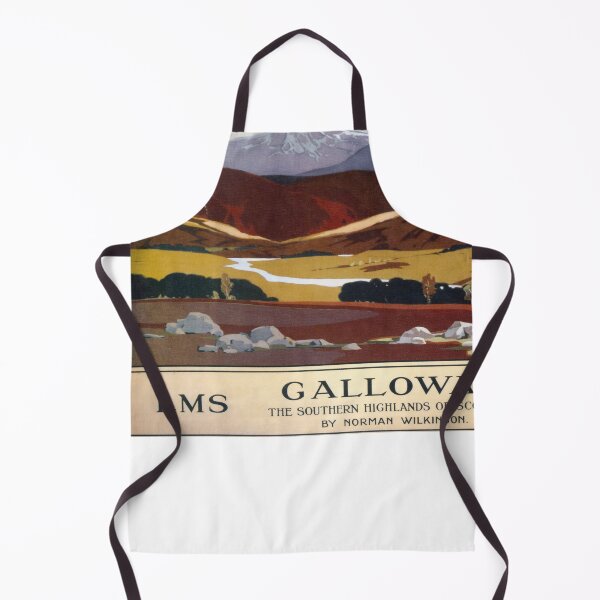 Item preview, Galloway retro poster designed and sold by CorasPosters.