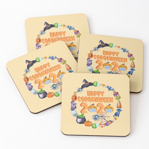 Item preview, Happy Coronaween 2020 designed and sold by The Little Wood Cottage.
