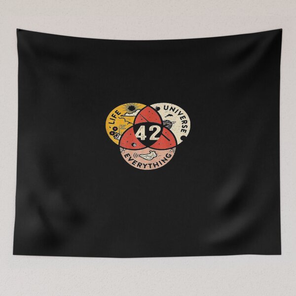 Item preview, 42 Answer to Life Universe and Everything designed and sold by beatbook.