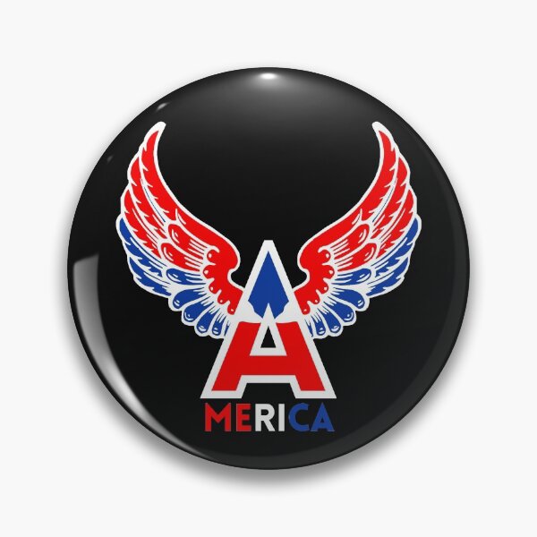 Item preview, A Merica Angels Wings Usa Bithday Gift designed and sold by GBDesigner.