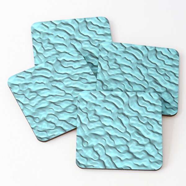 Item preview, Turquoise crumpled pattern. designed and sold by gallofoto.