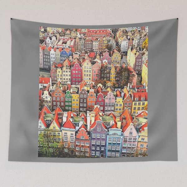 Item preview, Colourful Architectural Buildings  designed and sold by So Witcasm ?.
