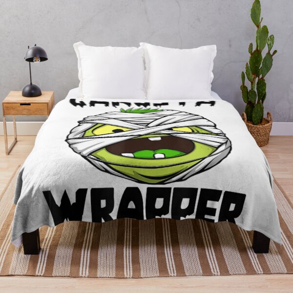 Item preview, Gangsta Wrapper Tee Shirt Womens Funny Zombie Halloween designed and sold by LezaZechel.