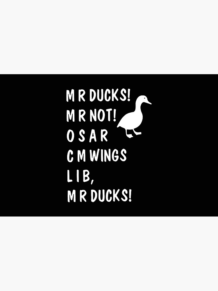 MR DUCKS Funny Not OSAR CMWINGS LIB Duggy Aggressive Duck Jigsaw Puzzle  for Sale by beatbook