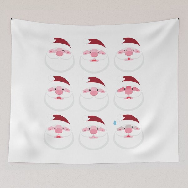Item preview, 9 Santas designed and sold by Nathalie Aynié.