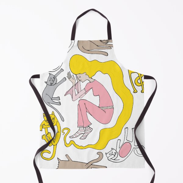 Item preview, Sleeping girl, sleeping cats designed and sold by Adrian Serghie.