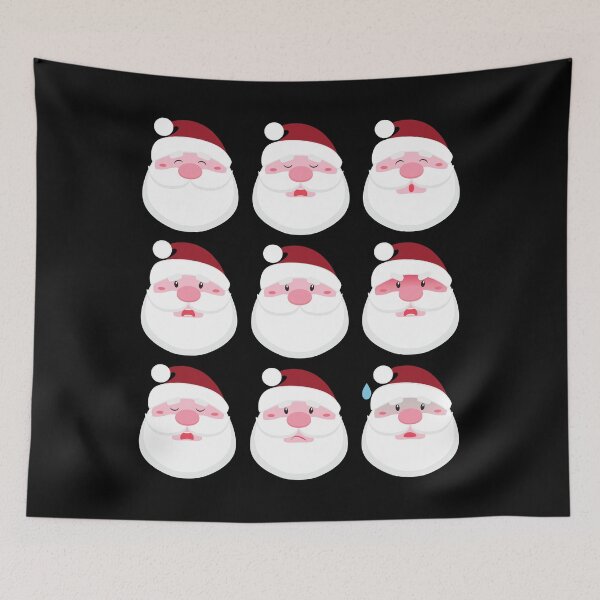 Item preview, 9 Santas designed and sold by Nathalie Aynié.