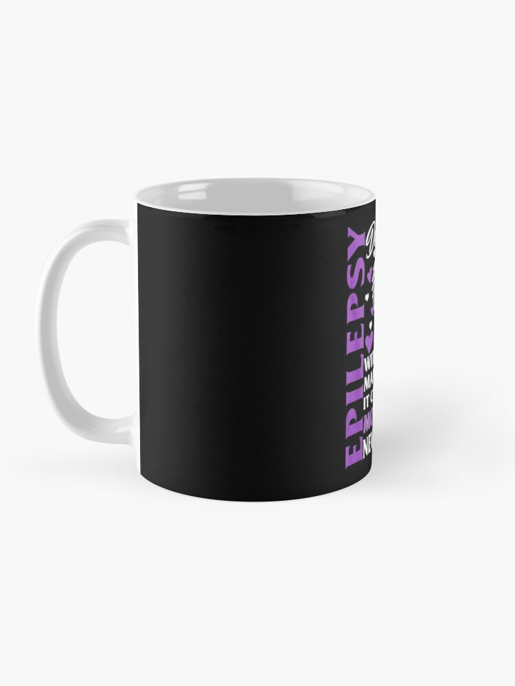 Believe Purple Ribbon Butterfly Coffee Mug - Epilepsy Store - Epilepsy  Awareness Products