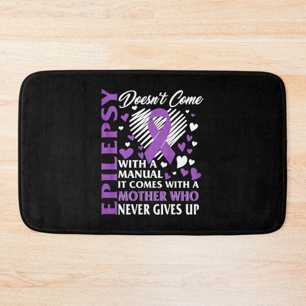 Item preview, Epilepsy Awareness Mother Purple Ribbon designed and sold by Alex Cuttell.