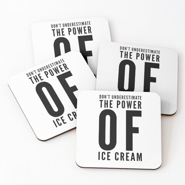 Item preview, Don't underestimate the power of ice cream designed and sold by malkhteb.