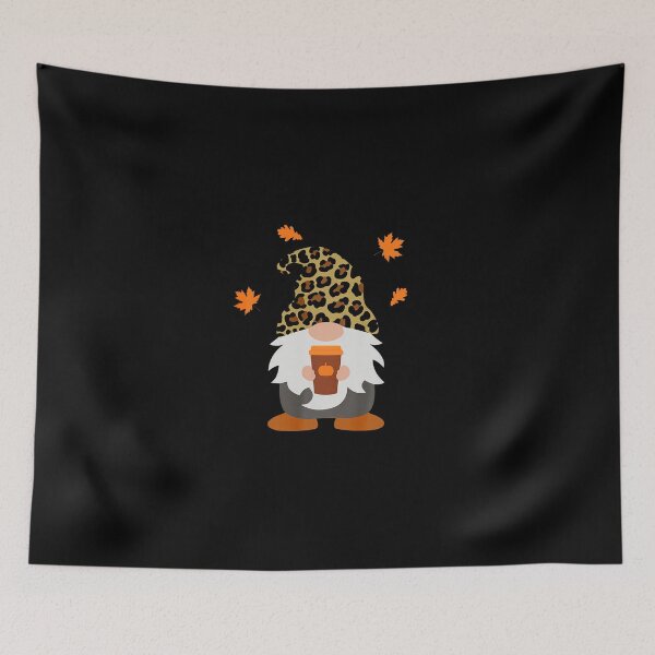 Item preview, Fall Gnome with Pumpkin Spice Halloween Thanksgiving designed and sold by Alex Cuttell.