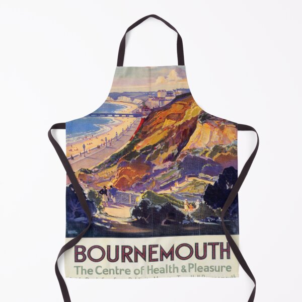 Item preview, Bournemouth retro poster designed and sold by CorasPosters.