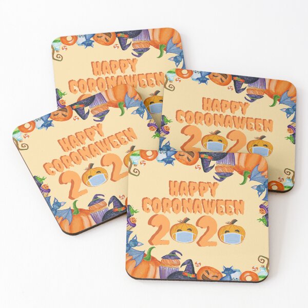 Item preview, Happy Coronaween 2020 designed and sold by The Little Wood Cottage.