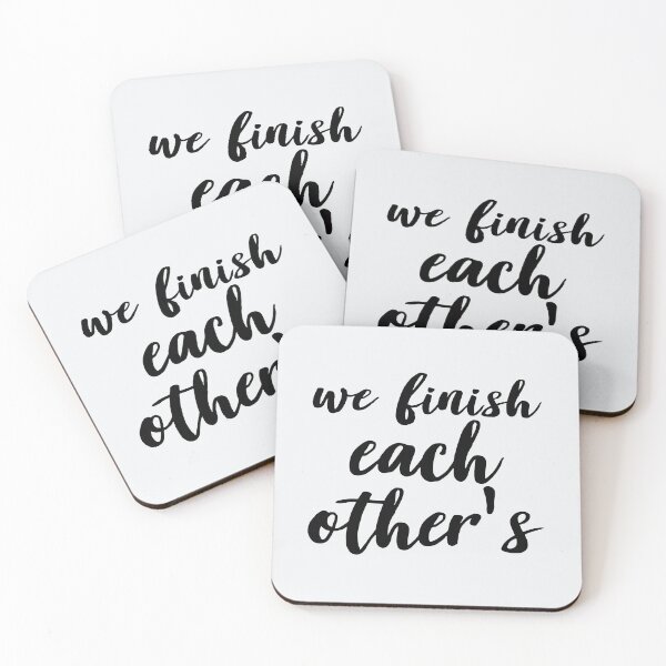 Item preview, We Finish Each Other's designed and sold by Zmunki.