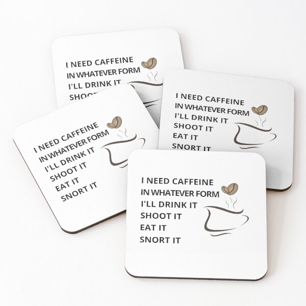 Item preview, caffeine designed and sold by tsukinokoibito.
