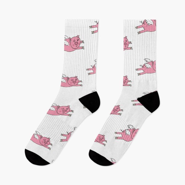 Item preview, Happy flying pig designed and sold by Adrian Serghie.