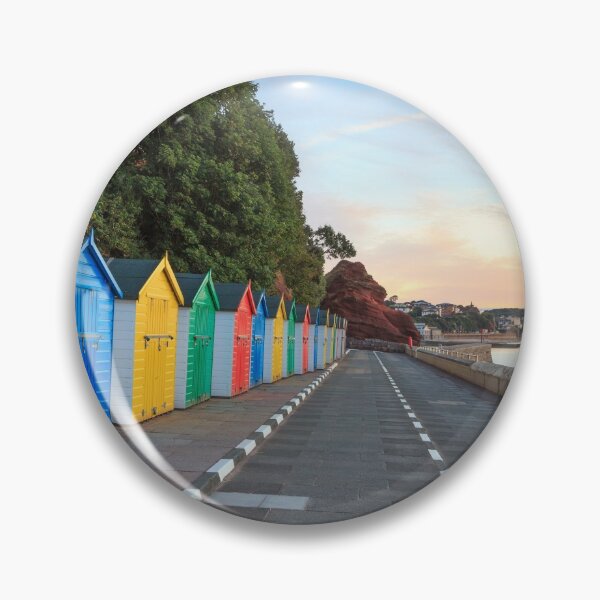 Item preview, Beach Huts at sunrise (Dawlish) designed and sold by bitm2007.