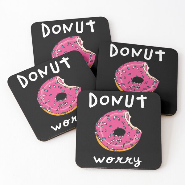 Item preview, Donut Worry designed and sold by okpinsArtDesign.