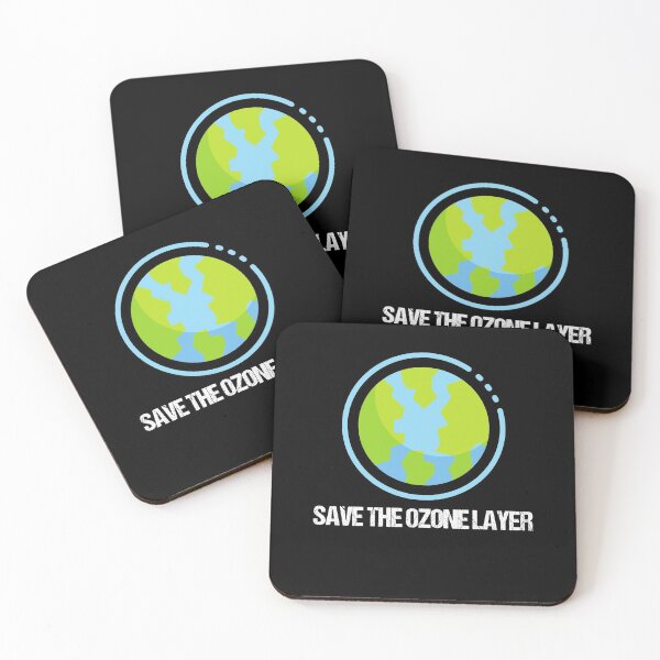 Item preview, Save the ozone layer white designed and sold by Beyond Words.