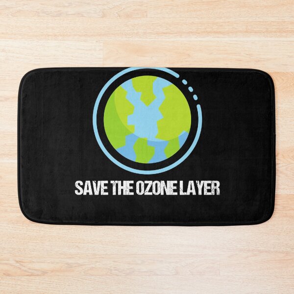 Item preview, Save the ozone layer white designed and sold by Beyond Words.