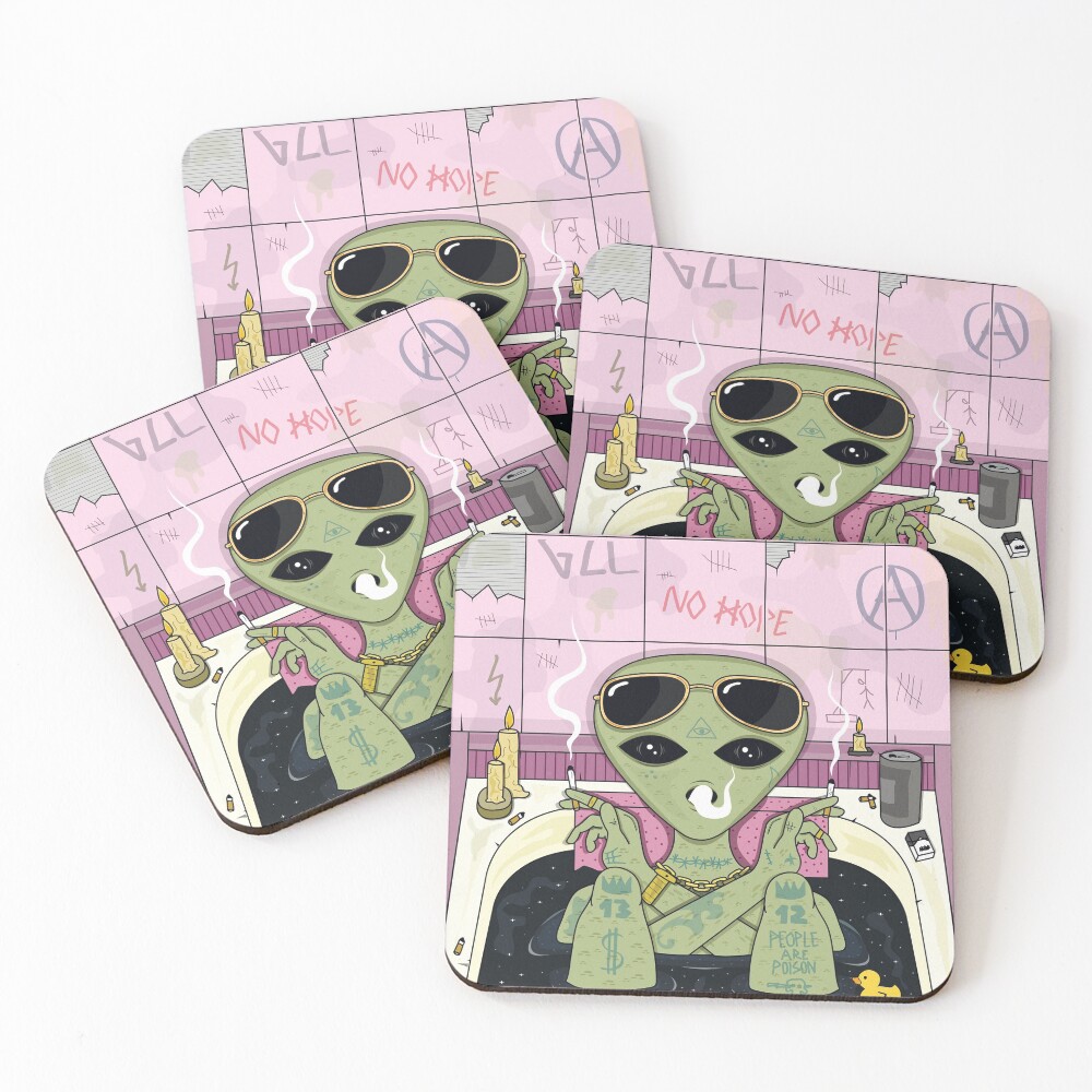 Item preview, Coasters (Set of 4) designed and sold by ANDThreads.