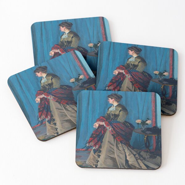 Item preview, Portrait of Madame Gaudibert-Claude Monet designed and sold by LexBauer.