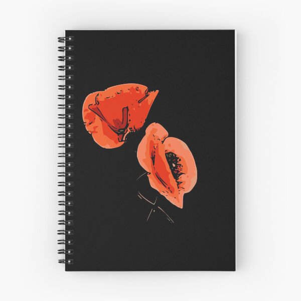 Item preview, Minimalist Remembrance Day red poppy duo couple designed and sold by Deegital18.