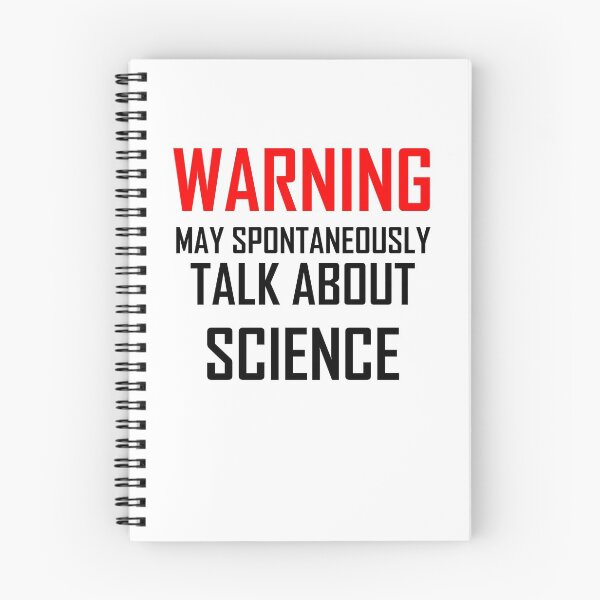 Item preview, Warning May Spontaneously Talk About Science designed and sold by the-elements.