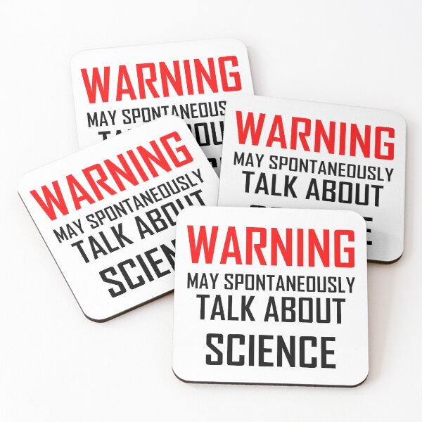 Item preview, Warning May Spontaneously Talk About Science designed and sold by the-elements.