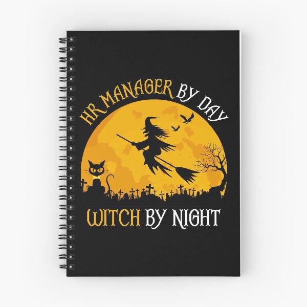 Item preview, HR Manager By Day Witch By Night Funny Halloween designed and sold by TeeDesignsStore.