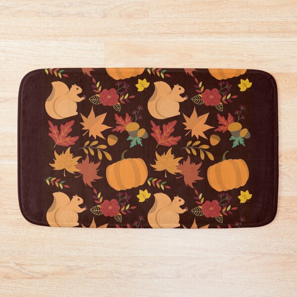 Item preview, Squirrels Chasing for Nuts & Pumpkins designed and sold by Dynamitebucket.