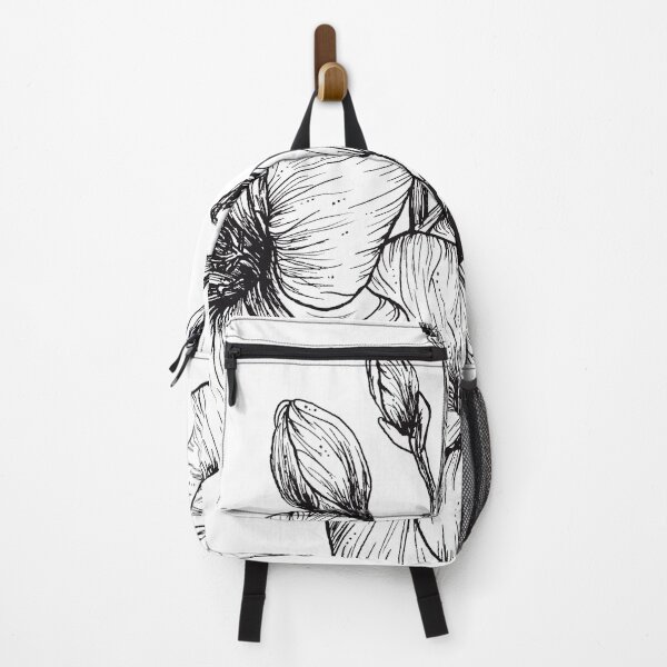 Item preview, Blackwork Ink Freesia Linedrawing designed and sold by marta-maria.