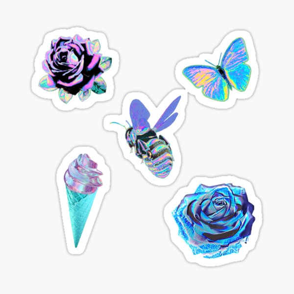 holographic sticker pack Sticker