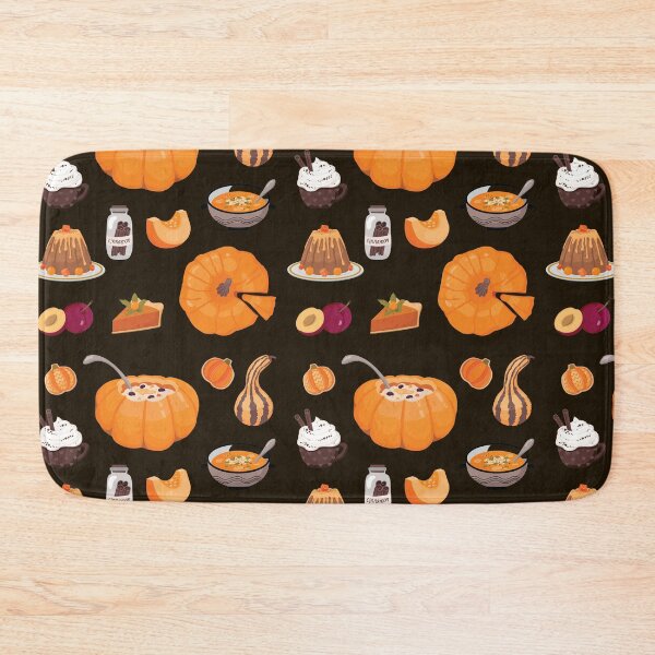 Item preview, Assorted Pumpkin Themed Food - Soup, Pudding, Pie, and Chowder Set designed and sold by Alicia Chee.
