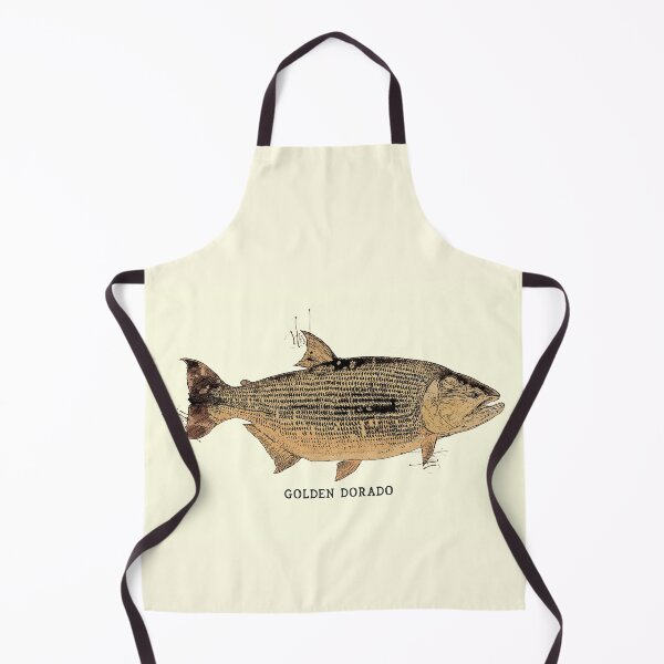 Item preview, GOLDEN DORADO Vintage Art Sketch for the Fishing Lovers and Anglers  designed and sold by Naumovski.