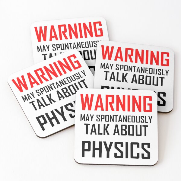 Item preview, Warning May Spontaneously Talk About Physics designed and sold by the-elements.