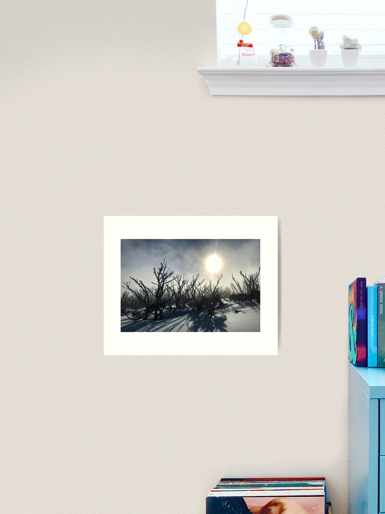 Thumbnail 1 of 3, Art Print, Snow Gum Ghosts designed and sold by ajdesignsau.