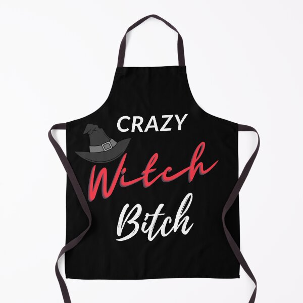 Item preview, Halloween Crazy witch bitch with witch hat designed and sold by MeliCollective.