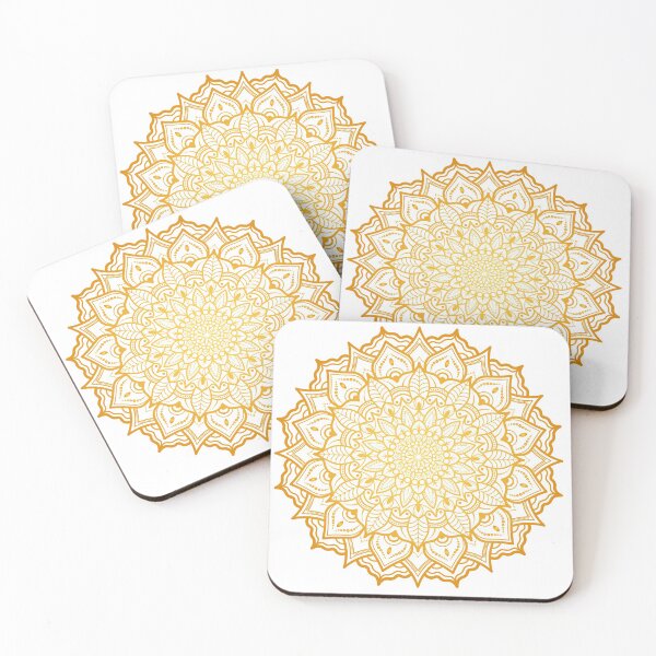 Item preview, LUXURY MANDALA GOLD GRADIENT designed and sold by yusufaffandi.