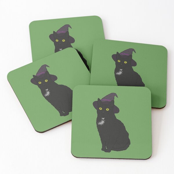 Item preview, Witch cat designed and sold by DoraLonnArt.