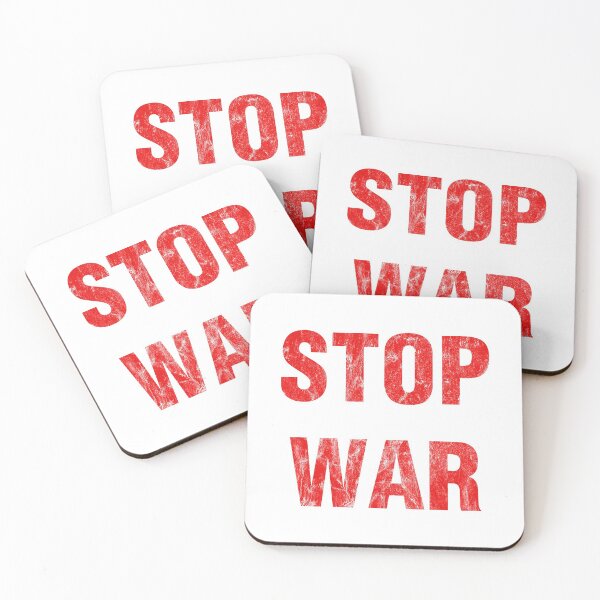 Item preview,  Stop War Red designed and sold by redgoch.