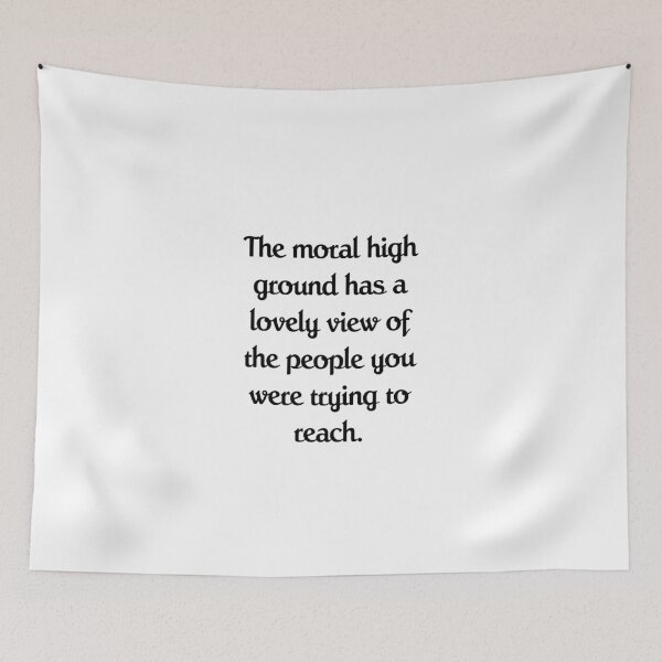 Item preview, Moral High Ground - lite designed and sold by humanscale Arts.