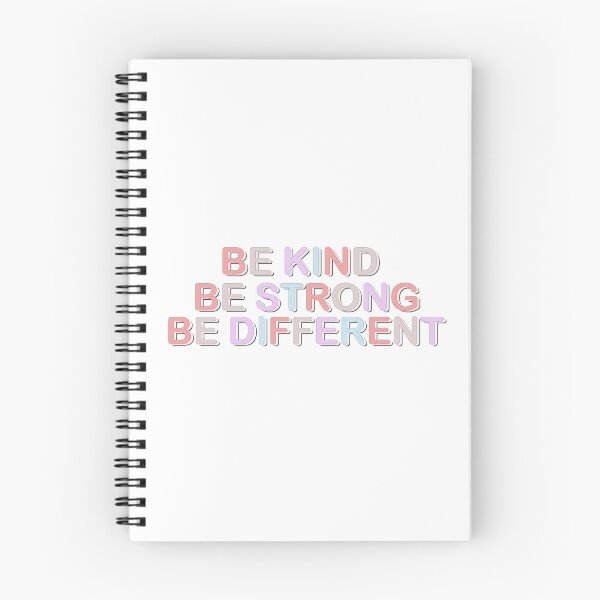 Item preview, Be Kind Be Strong Be Different Colors designed and sold by Modern-Fusion.