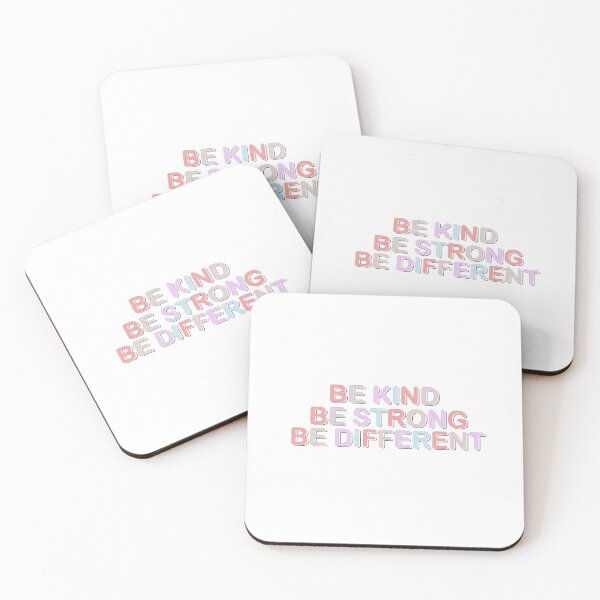 Item preview, Be Kind Be Strong Be Different Colors designed and sold by Modern-Fusion.