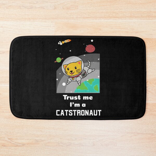 Item preview, TRUST ME I'M A CATSTRONAUT - FUNNY CAT PUN designed and sold by gaCh438.