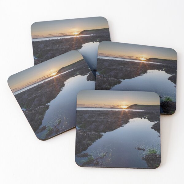 Item preview, Rockpools on Manorbier beach designed and sold by Leighton Collins.