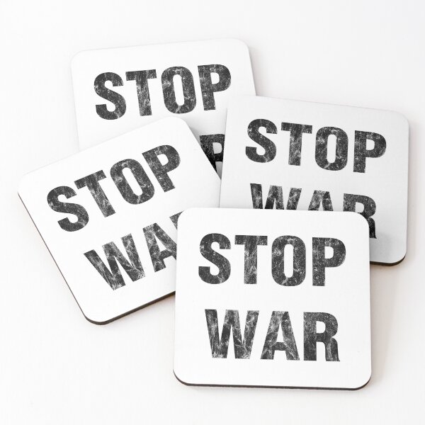 Item preview, Stop War black designed and sold by redgoch.