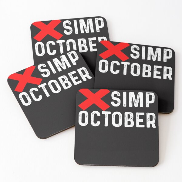 Item preview, Funny Challenge No Simp October Gift  designed and sold by Sarah38.
