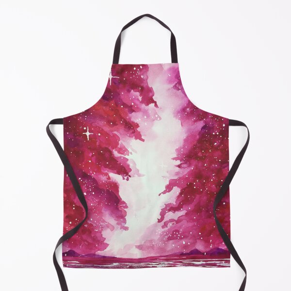 Item preview, pink galaxy starry landscape designed and sold by DaryaGeft.
